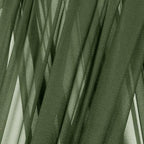 Sheer Gauze Wedding Arch Draping Fabric 29" x 20 FT 4 Panel Moss Green - Image 5