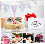 FAVOMOTO 50pcs Fishing Themed Birthday Cake Decorations Fishing Cupcake Toppers Decorative Fruit Picks for Fun Photo Props for Men Outdoor Birthday Celebrations - Image 3