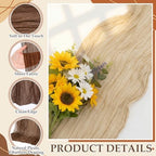 6 Pcs Brown Series Cheesecloth Table Runner 118" - Image 4