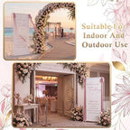 Wedding Welcome Linen Sign Stand with Satin Ribbon(Pink) - Image 4