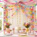 500 Sheet Paper Chain Garland and Crepe Paper Streamers 5pcs Star Garland by Unknown