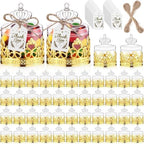 Jingmore 60 Sets Mini Crown Candy Boxes Party Favor,Gold by Jingmore