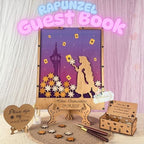Quinceanera Guest Book Alternative Princess Drop Top Frame Lantern Tokens - Image 2