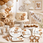 260pcs Bear Baby Shower Decorations - Image 4