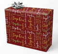 AOFUN Personalized Name Heart Personalized Name Heart Birthday Wrapping Paper For Men Holiday Gift For Couples Designer Wrapping Paper Custom Name Gift 3 Rolls 58" x 23" by Unknown