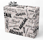 AOFUN Wrapping Paper For Boys Funny Gift For Friend Custom Gift Wrapping Paper Custom Gifts Kids Christmas Gift Wrap Paper Gifts 3 Rolls 58" x 23" by Unknown