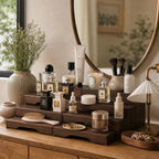 3 Set Upgraded Wooden Tiered Risers Display Stand - Image 6
