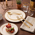 Supernal 180pcs Gold Plastic Silverware Set for Wedding, Party & Catering - Image 4