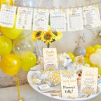 Sherr 476 Pcs Here Comes the Son Baby Shower Games, 6 Sets Activities - Image 5