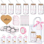 MotiMind 6 Sets Pink Winter Baby Shower Prizes for Winners Guest Game by MotiMind