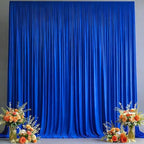 30x10FT Backdrop Curtains with Rod Pockets - Wrinkle Free Photo Stage Backdrop 6 Panels Curtains Drapes for Photography Wedding Party Baby Shower Decorations (Royal Blue) by Unknown