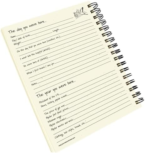Write it Down series by Journals Unlimited, Guided Journal, Maternity, My Pregnancy Journal, Full-size 7.5"x 9", Yellow Hard Cover, Made in USA - Image 5