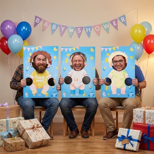 6 Set Baby Shower Game Party Favors, Recuerdos para Baby Shower - Image 6