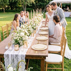Supernal 180pcs Gold Plastic Silverware Set for Wedding, Party & Catering - Image 5