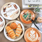 gisgfim 48 Pcs Coffee Party Plates Supplies Tableware Set Coffee Bean Birthday Party Decorations Latte Fun Cup Theme Baby Shower Table Supplies Favors Decors for 48 Guests (Pack of 3) - Image 4