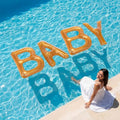 HyDren 48 Inch Inflatable Baby Pool Float Letter, Giant Floating Banner by HyDren