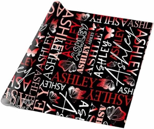 AOFUN Custom Name Text Wrapping Paper For Men Cute Birthday Wrapping Paper Funny Gift Bags For Adults Mens Wrapping Paper Christmas 3 Rolls 58" x 23" - Image 5