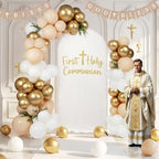 Gilprop 125 Pcs 7.2ft Holy Communion Baptism, Elastic Polyester - Image 5