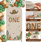 How the West Was One Decorations Arch Backdrop Covers and Balloon Garland Arch Kit 6ft Western Cowboy First Birthday Decorations for Baby Boys Cowboy First Rodeo Bday Decors Supplies - Image 7