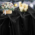 95 Yard Organza Fabric 44" Wide for Wedding Event Décor - Black by MDS