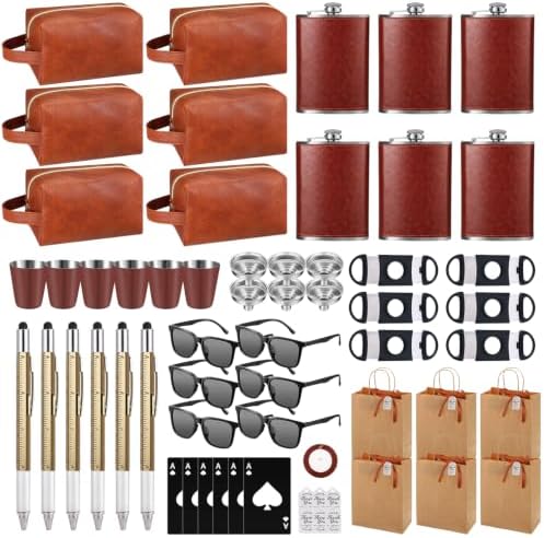 61 Pcs Baby Shower Prizes for Men, Groomsmen Gifts Wedding Party by WishFond