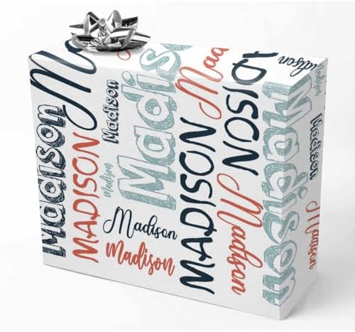AOFUN Wrapping Paper For Boys Multi Color Designer Wrapping Paper Happy Anniversary Wrapping Paper 1St Birthday Wrapping Paper Fashion Birthday Gift 5 Rolls 58" x 23" by Unknown