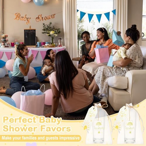 Sliner 50 Sets Baby Shower Sunshine Shot Glass Gift Bulk for Guests - Image 6