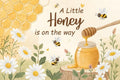 10x6.5ft Bee Baby Shower Decorations Backdrop Sweet Baby Honey A Little Honey is On The Way Background Cartoon Daisy Welcome Baby Birthday Party Banner Photo Booth by ZJRBJB