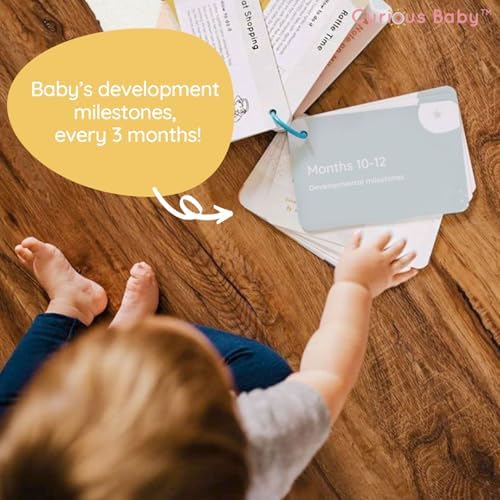 Curious Baby™ Award Winning 40+ Activities for Baby & Me (0-12 Months) | Developmentally-Focused and Stimulating Creative Playtime Ideas for Baby & Me | Includes Black/White High-Contrast Cards - Image 4
