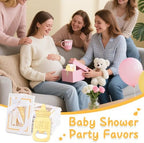 32 Pack Baby Bottle Openers with Gift Boxes - Poppin Bottle Opener Baby Shower Favors, Gender Reveal Decor & Wedding Souvenirs Return Gifts for Guests (White) - Image 3