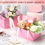 Glenmal 72 Pcs Baskets for Gifts Waterproof Empty Kraft Basket Bulk,Pink - Image 4