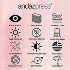 Andaz Press 16"x20" Black Acrylic Personalized Baby Shower Welcome Sign, Gender Neutral Large Custom Sign for Easel Stand, Baby Shower Decorations - Image 6