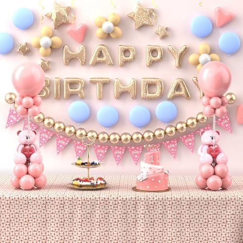 10 Pack Balloons Stands for Tables, 23.6 Inch Acrylic Balloon Centerpiece Stands with Clear Base, Balloon Stick Holder for Wedding, Baby Shower, Holiday, Graduation, Birthday Party Decoration - Image 4