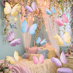 16 Pcs Large Butterfly Party Decoration 3D Pastel Double Layer - Image 5