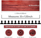 16 Pack Terracotta Cheesecloth Table Runner 35x120 Inch Boho Gauze Cheese Cloth Table Runner 10FT Long Rustic Sheer Table Runners for Wedding Bridal Shower Birthday Party Table Decor - Image 3