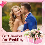 Glenmal 72 Pcs Baskets for Gifts Waterproof Empty Kraft Basket Bulk,Pink - Image 5