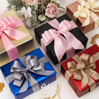 Ribbli Double Faced Light Pink Baby Pink Satin Ribbon,1” x Continuous 25 Yards,Use for Bows Bouquet,Gift Wrapping,Baby Shower,Floral Arrangement (Pack of 3) - Image 5