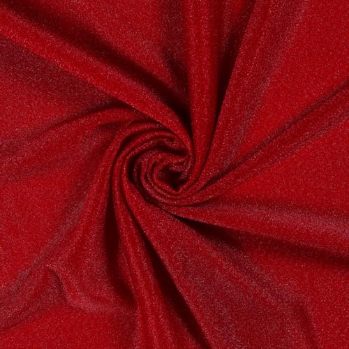 Pack of 30 Yard Chiffon Drapery Fabric, 60" Wide, Multiuse - Apple Red - Image 3