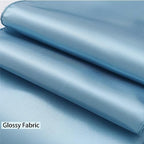 50 Pack Dusty Blue Chair Sashes, Satin Chair Ribbons for Wedding Party Birthday Reception Decorations, Dusty Blue Satin Chair Bows for Chairs - Image 7