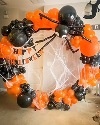 Bezente Orange Giant Balloons 36 Inch - 8 Pack Orange Giant Balloons and Balloon Pump Electric - Image 7