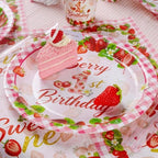 Berry First Birthday Strawberry Party Supplies for 50 Guests - Image 5