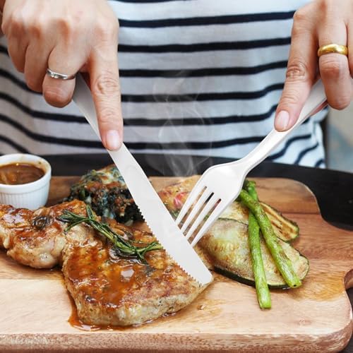 Dealusy 360 Count Extra Heavy Duty White Plastic Forks Disposable - Image 2