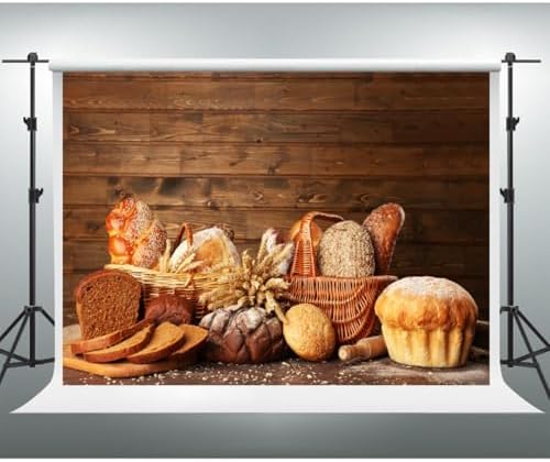 Bakery Baking Backdrop 12x8ft Baby Baker Photography Background - Image 3