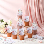Ctosree 24 Sets Appreciation Gifts Thank You for All You Do Seed Packets Flowerpot Thanks Tags Organza Bags for Coworker Staff Employee Nurse Appreciation Gifts - Image 5