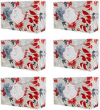 Decorative Shipping Gift Boxes for Mailing Birthday & Holiday Presents, 6-Pack, Multiple Sizes & Designs, Beauty Blossom, Small - Image 3