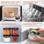 QAPPDA 40 Pack 4oz Glass Jars With Lids And Bands,Small Mason Jars - Image 6