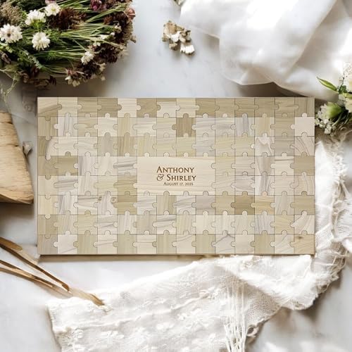 Palmetto Engraving Personalized Wedding Guest Book Alternative, 105 PC - Image 2