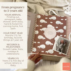 Peachly Unisex Baby Memory Book - First Year Baby Book Keepsake - Charlie - Image 7