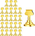 Urban Deco 24 Pieces Table Card Holder Place Card Holders 1.7 inches Gold Steel Card Holders for Photos, Food Signs, Memo Notes, Weddings, Restaurants, Birthday(Gold 24PK) by UrbanDeco