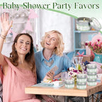 50Set Baby Shower Candle Party Favors Leaf Lavender Scented Candles Bulk Favors for Guests Girl Boy Baby Shower Gender Reveal Party Gifts - Image 4